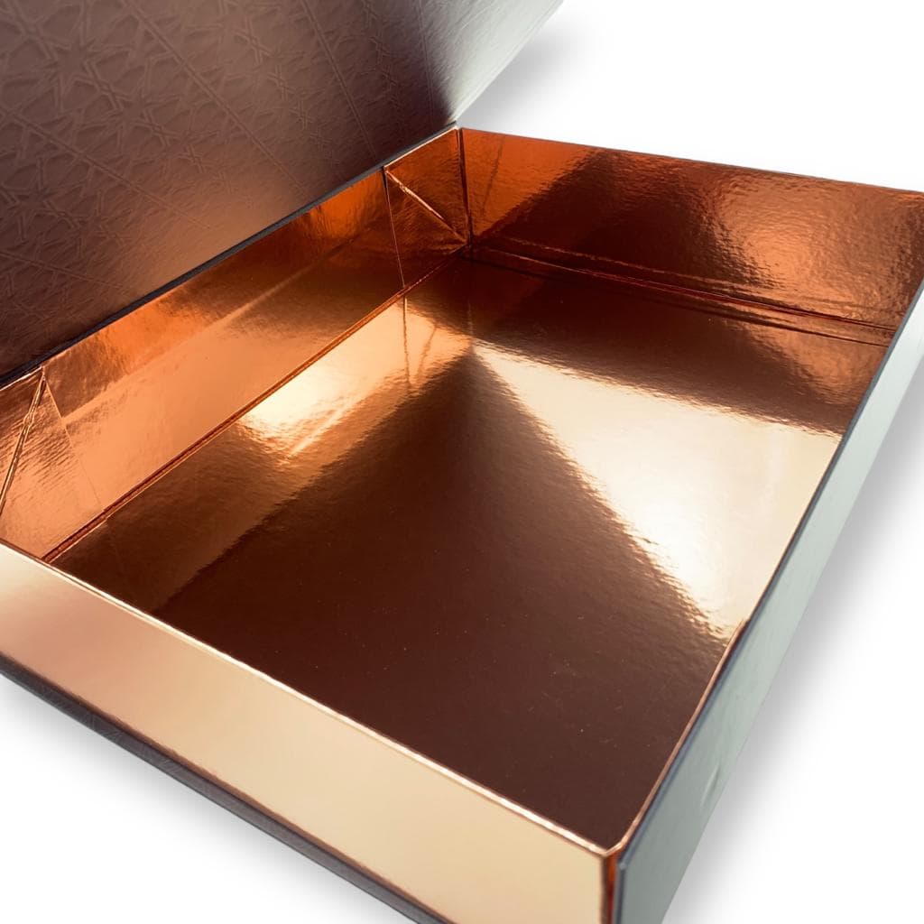Luxury Gift Box - Rose Gold Moroccan Black image 1