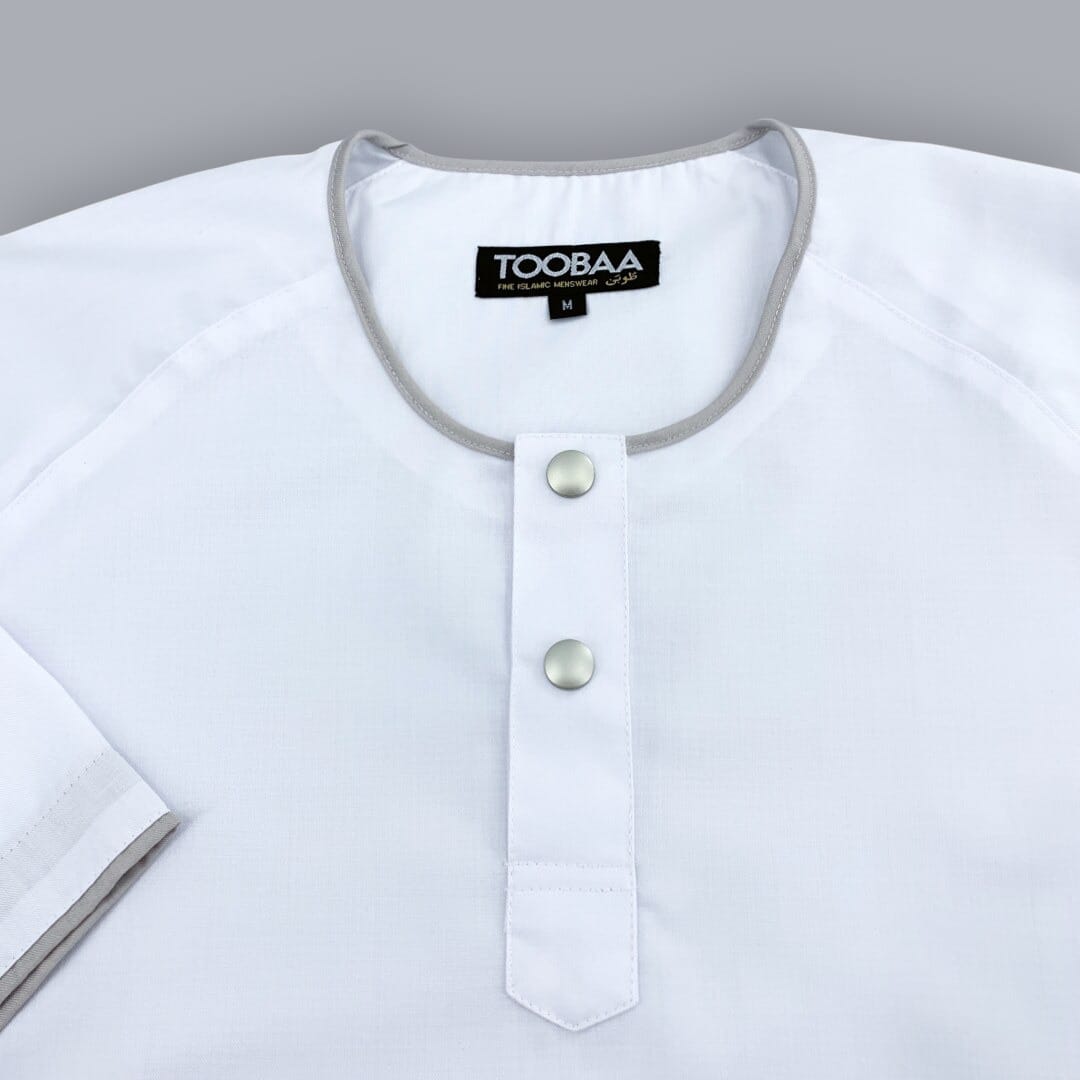 Rais Platinum - Men's Short Sleeve Jubah image 3