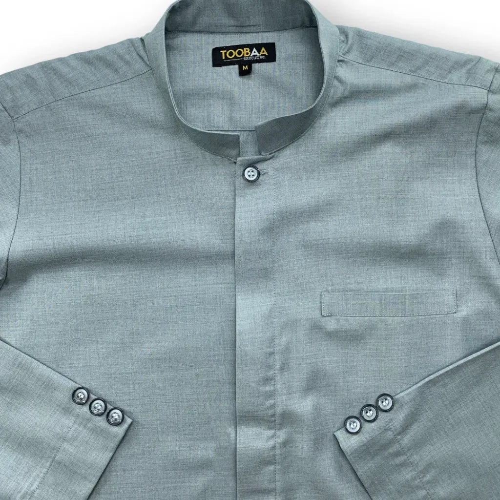 Jubah Imam - Pebble Grey image 2