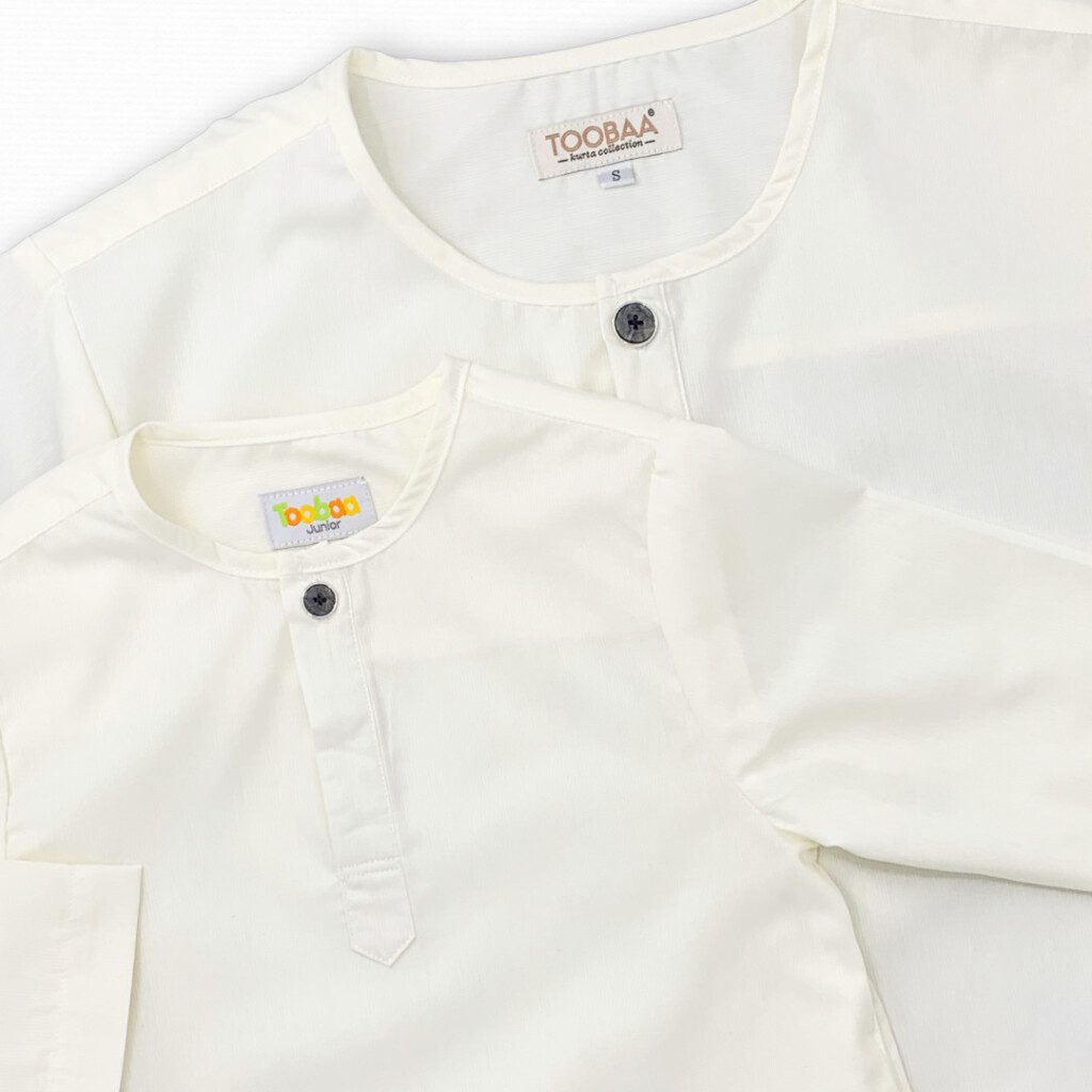 Boys Kurta A1 Dash - Crème White image 6