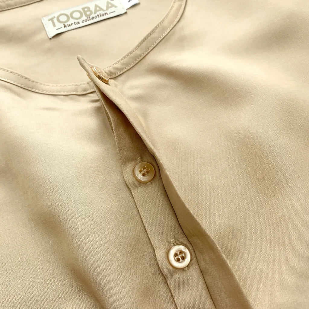 Men's Kurta Zayn - Golden Sand image 7