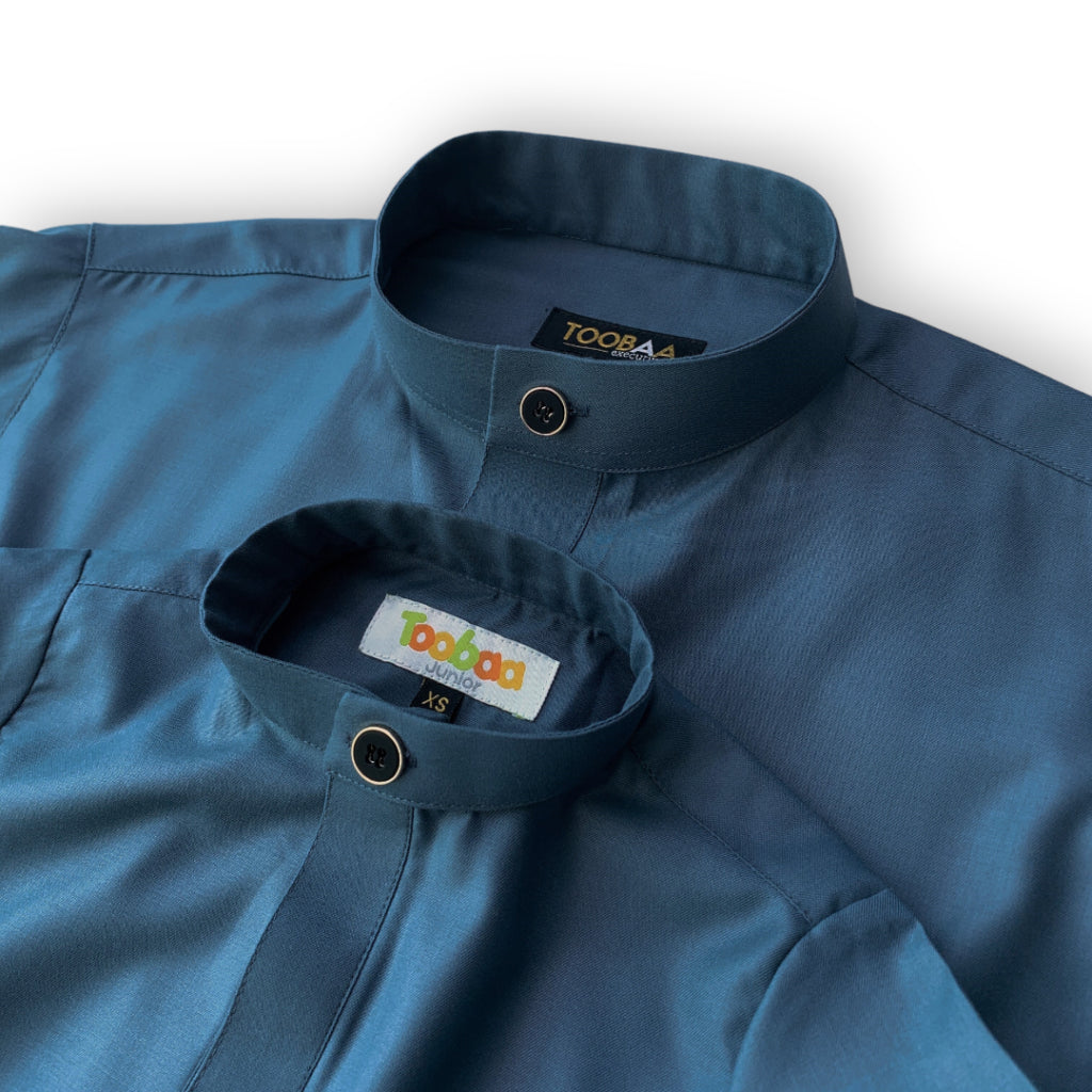 Boys Madinah Blue Premium Jubah image 6