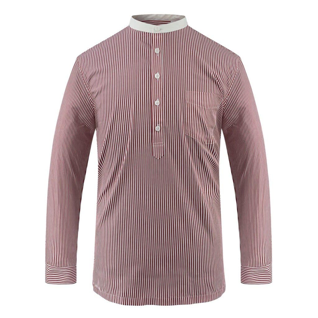 Hugo Stripes Executive Kurta - Rubi image 1