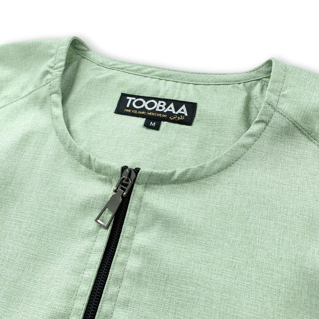 Andis Soft Green - Short Sleeve Jubah image 4