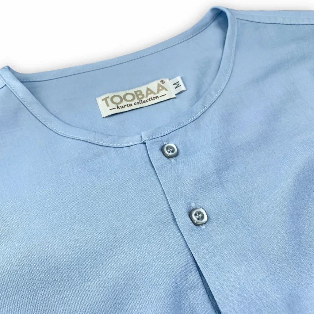 Men's Kurta Amano - Light Blue image 3