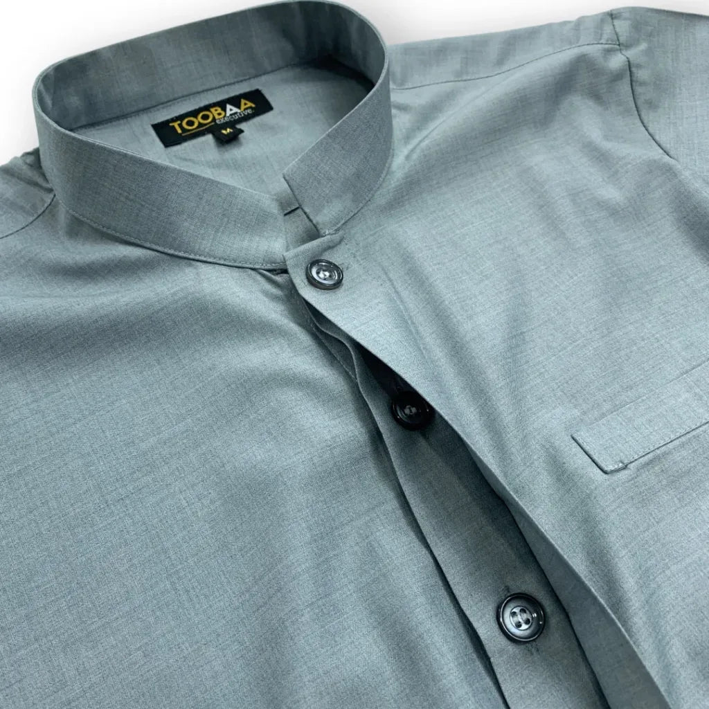 Jubah Imam - Pebble Grey image 9