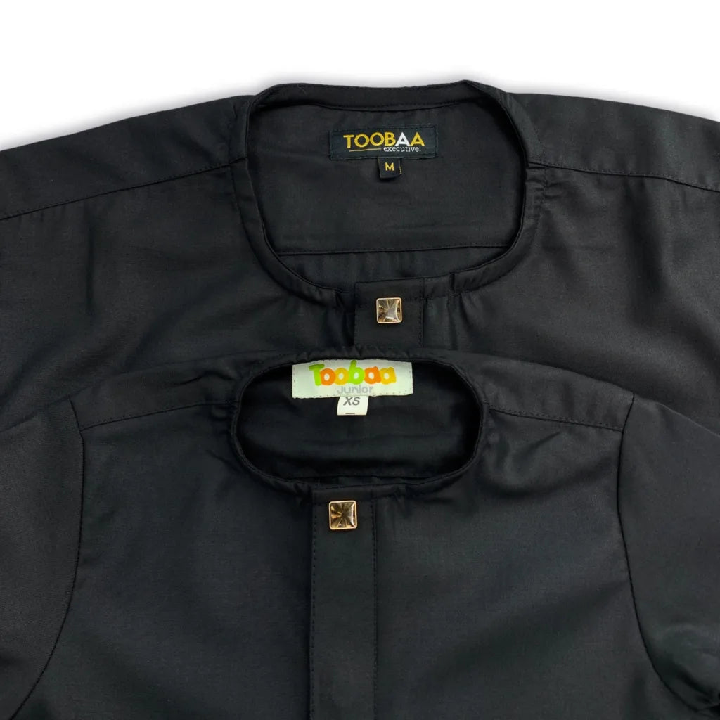 Boys Zidan Black Premium Jubah image 7