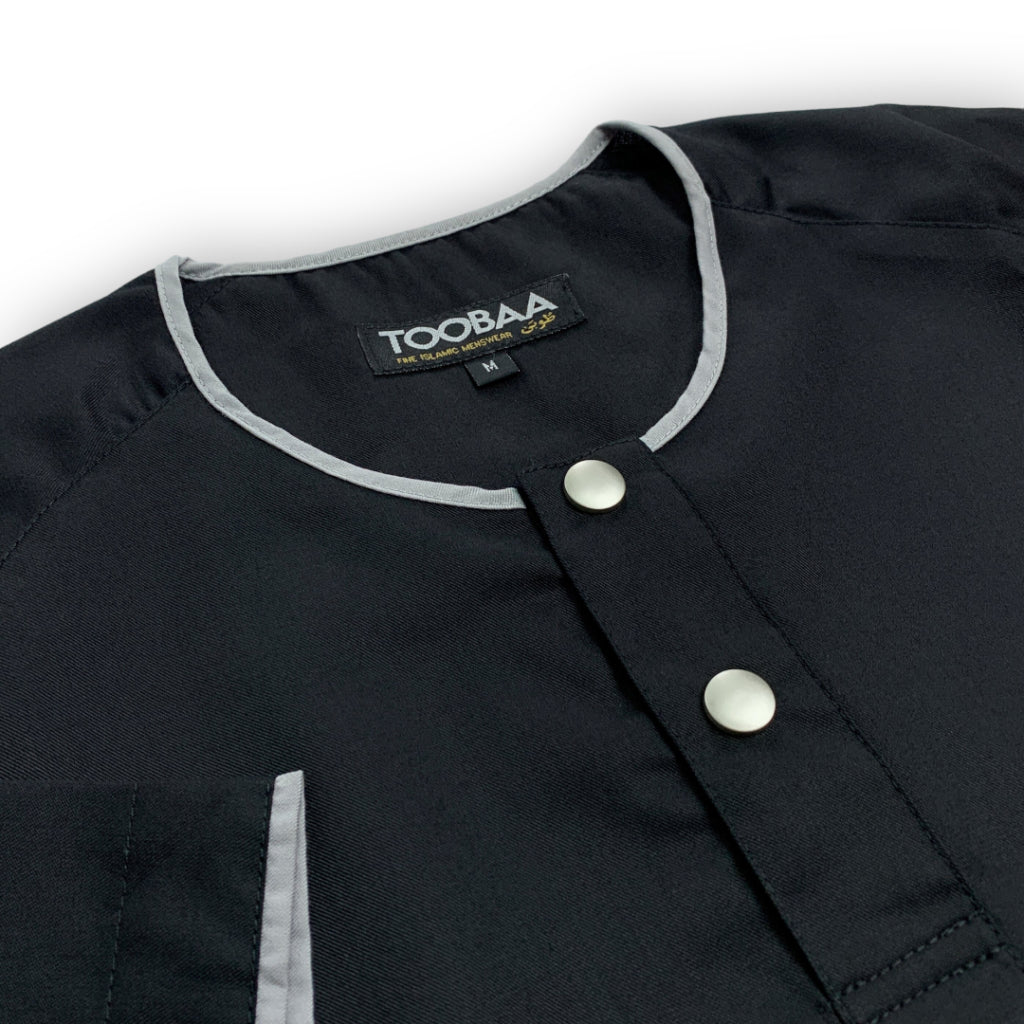 Rais Silhouette - Men's Short Sleeve Jubah image 4