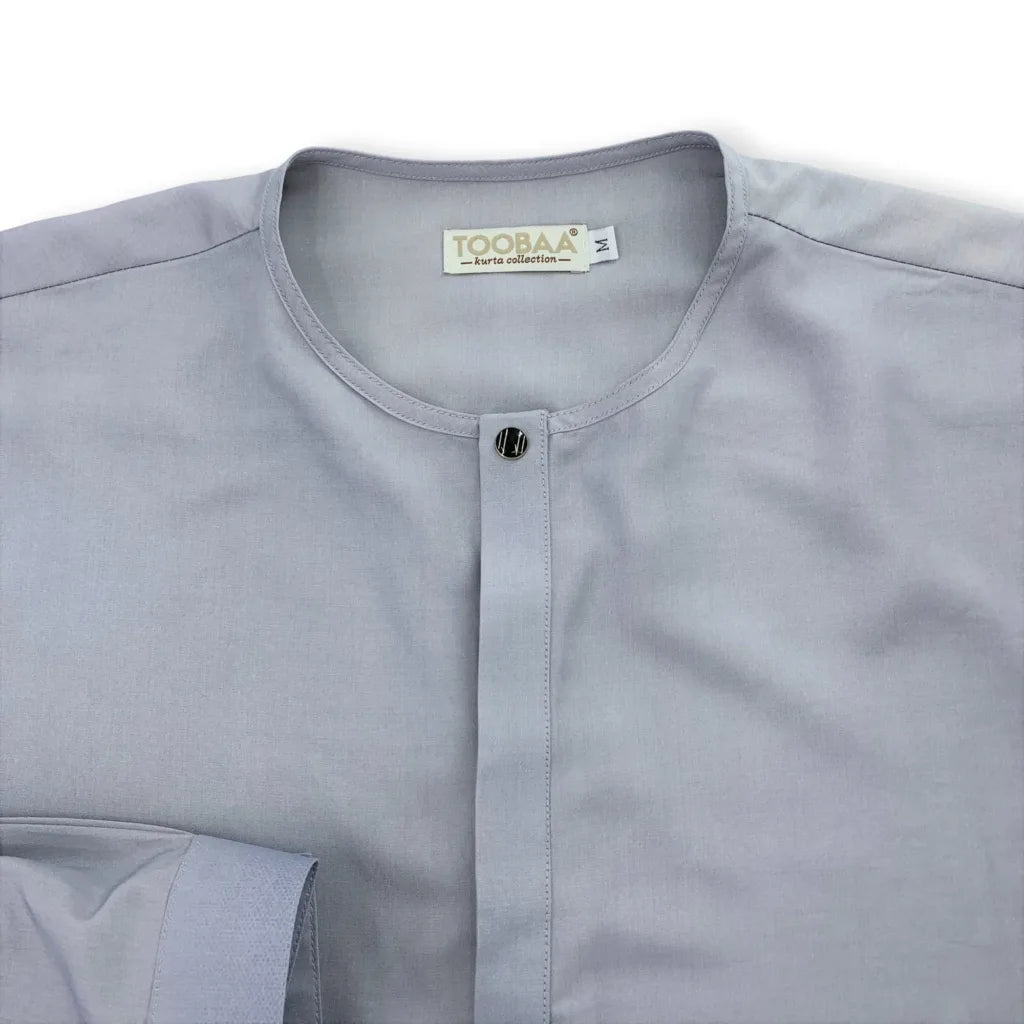 Men's Kurta Zayn - Silver Grey image 2