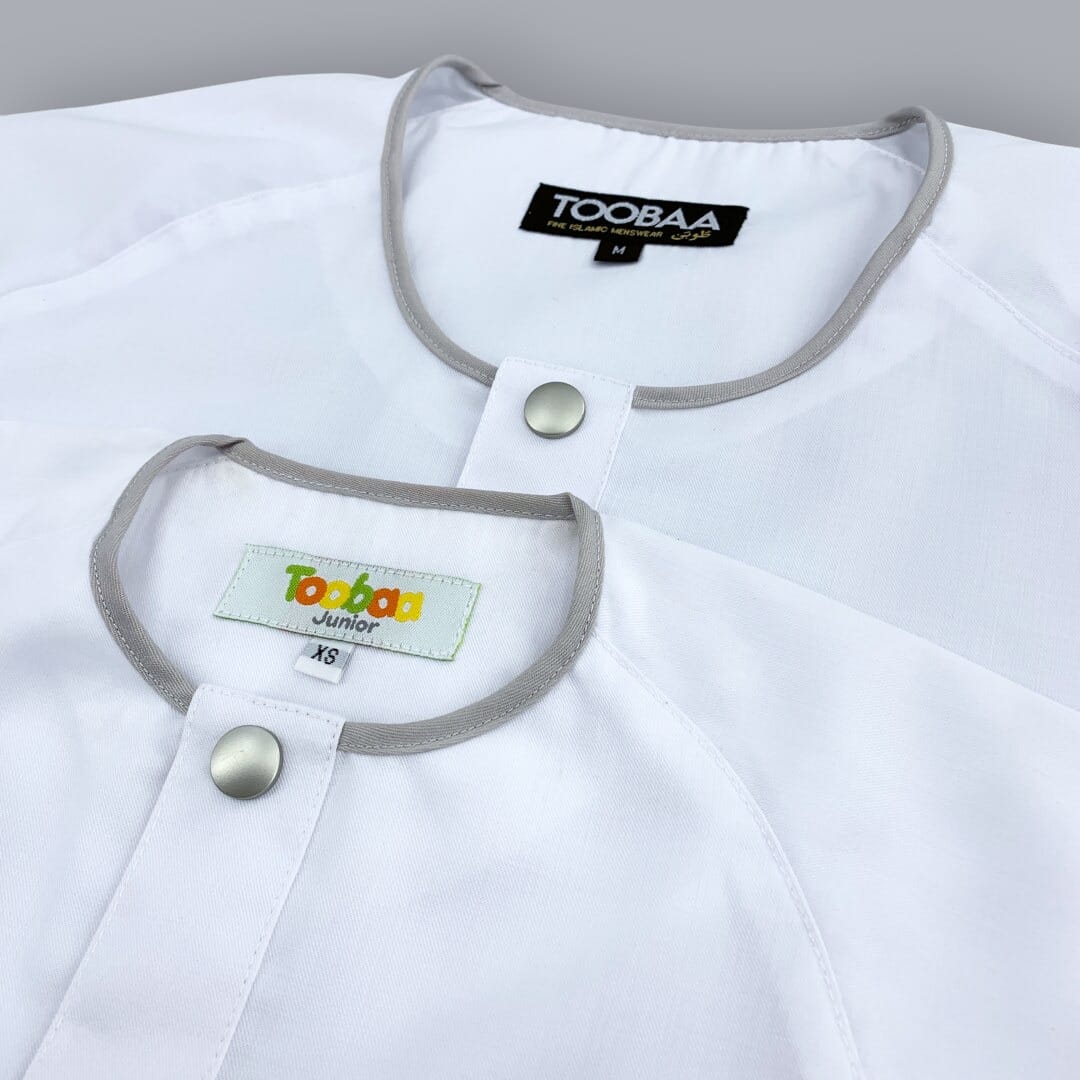 Rais Platinum - Men's Short Sleeve Jubah image 8