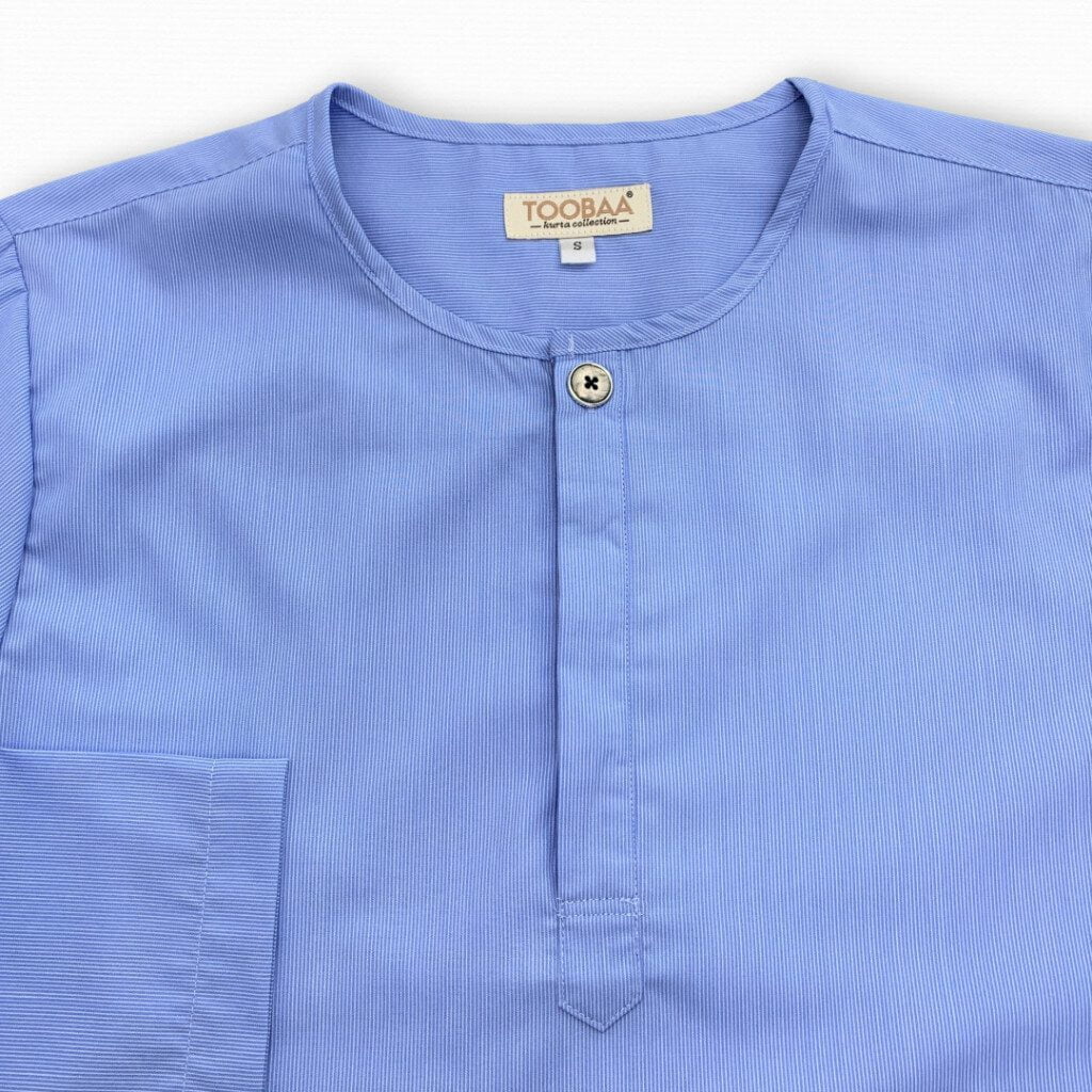 Men's Kurta A1 Dash - Ice Blue image 2