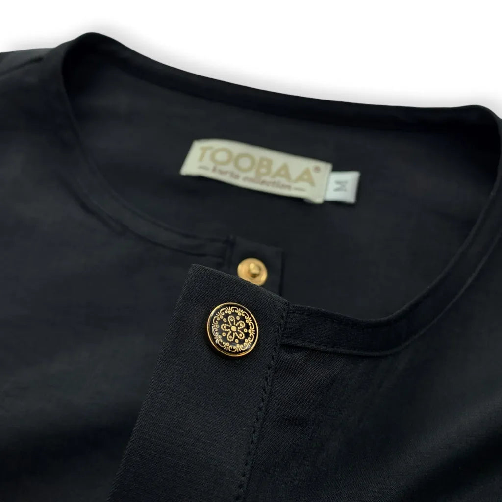 Men's Kurta Zayn - Velvet Black image 4