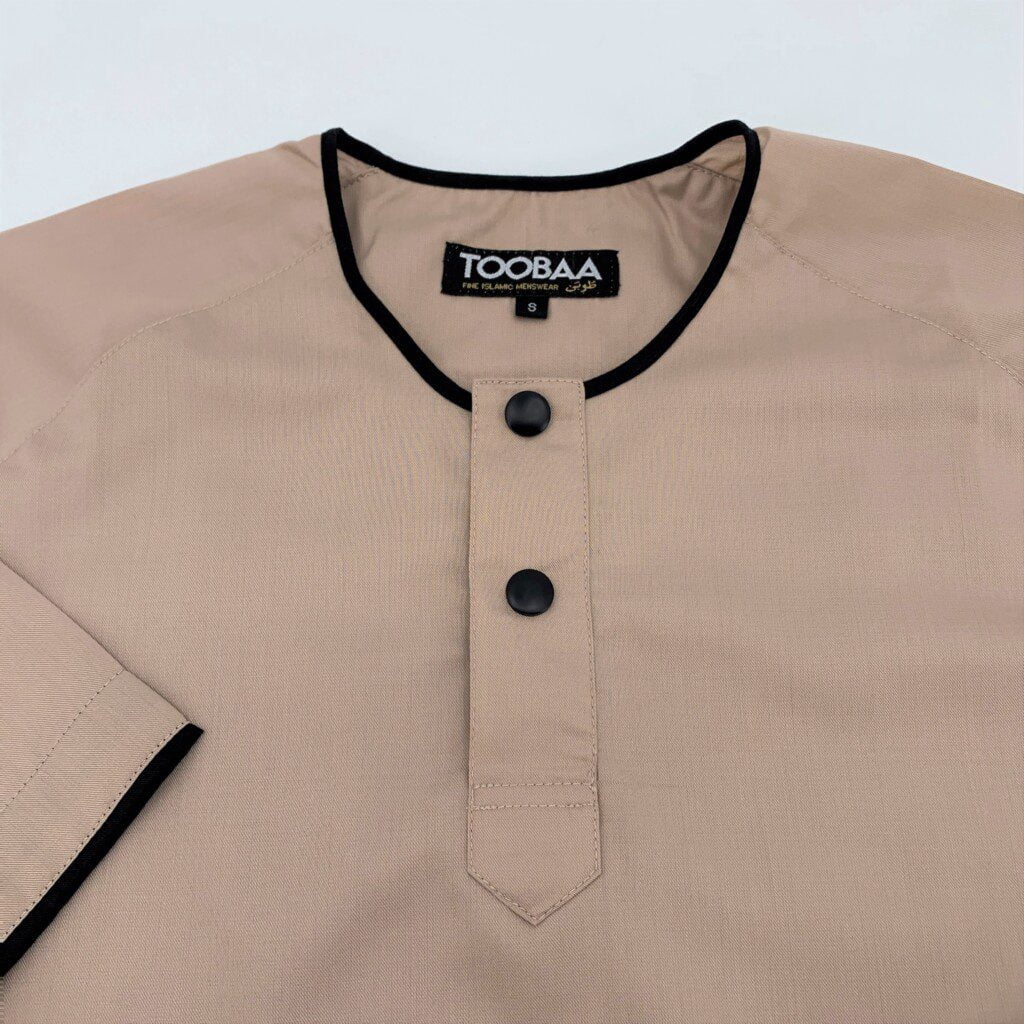 Rais Desert Sand - Men's Short Sleeve Jubah image 2