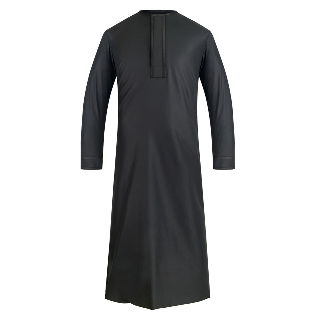 Fares Black - Men's Premium Jubah / Thobe image 0