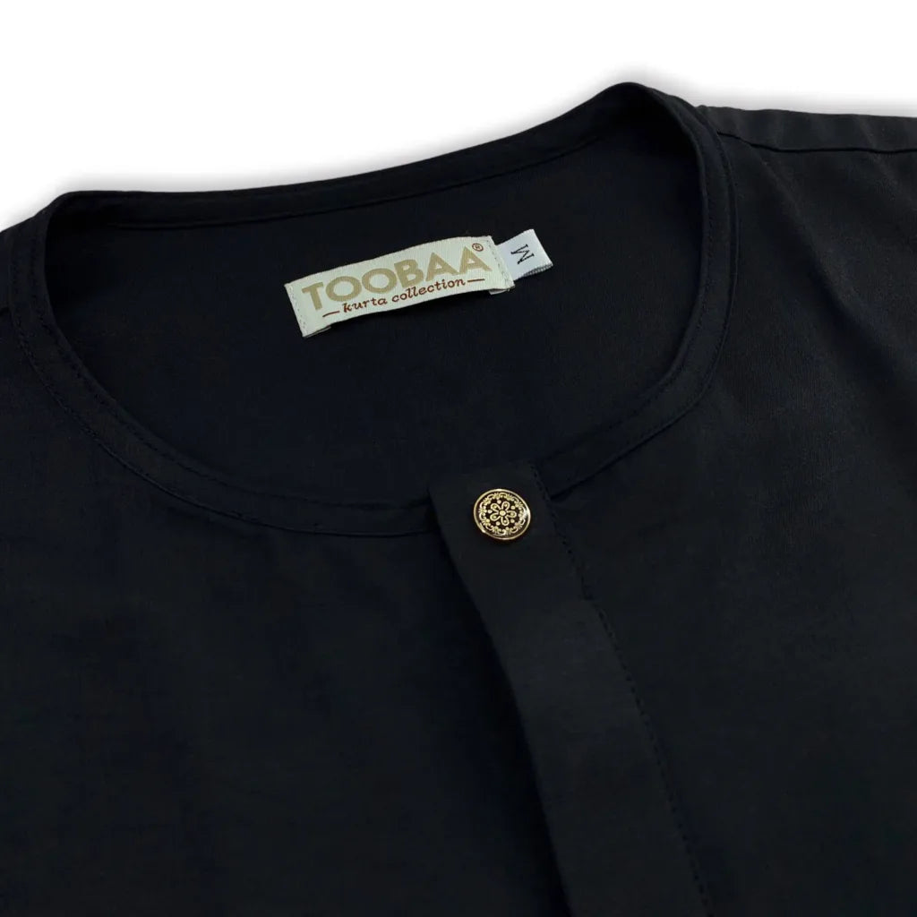 Men's Kurta Zayn - Velvet Black image 3