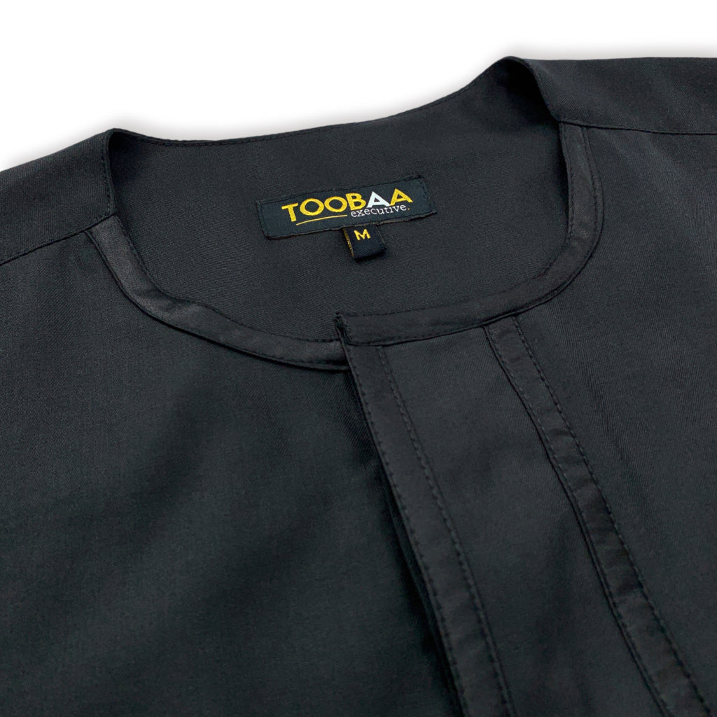 Fares Black - Men's Premium Jubah / Thobe image 4