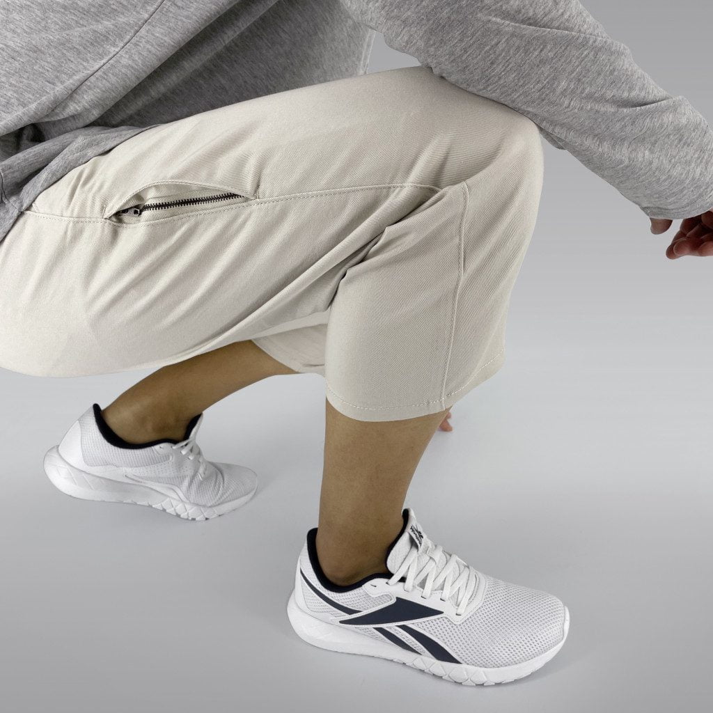 White Sand Chino - Men Sunnah 4/5 Length Pants image 5