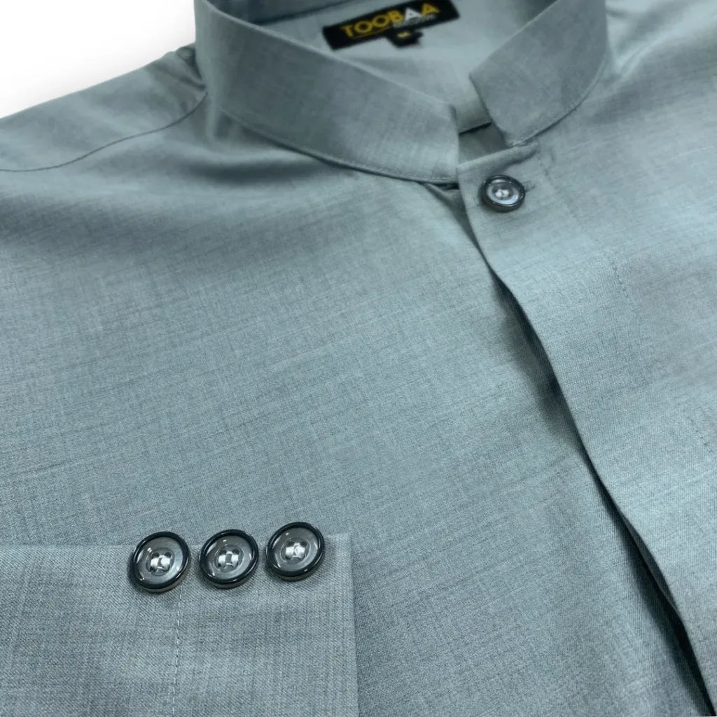 Jubah Imam - Pebble Grey image 4