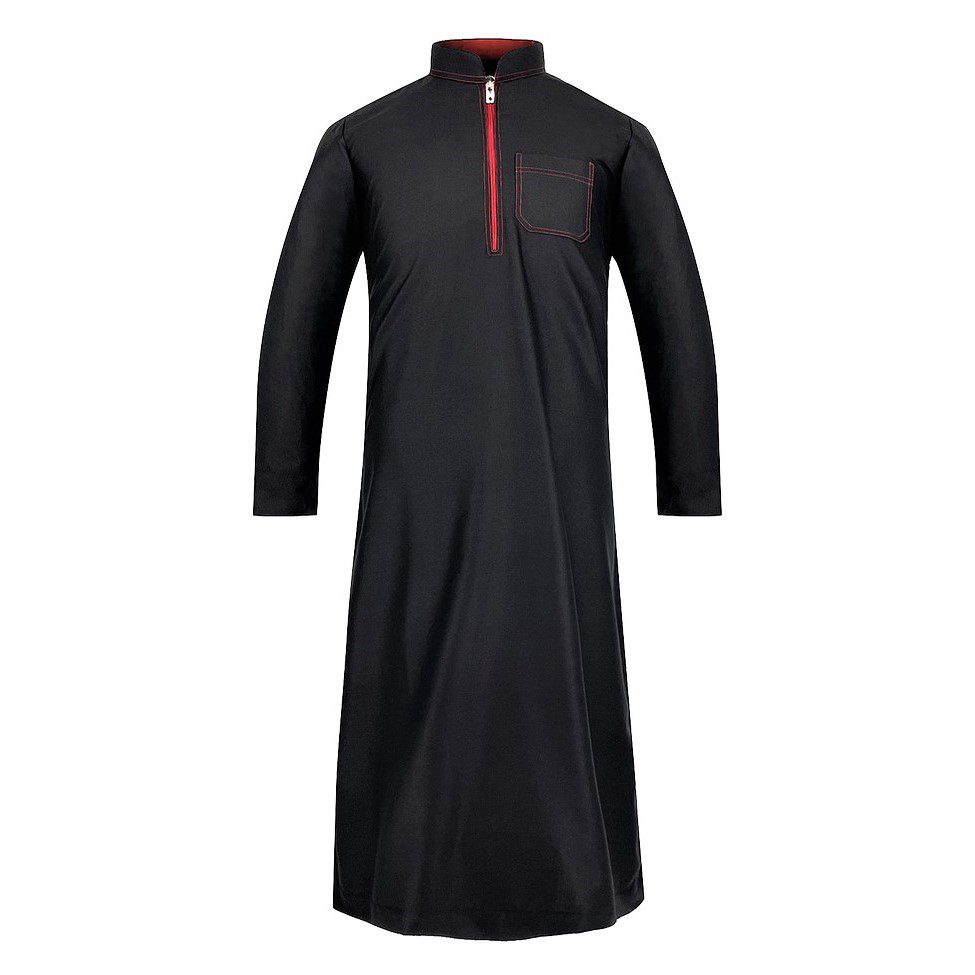 Pro-Linear Black - Men's Premium Jubah (Thobe) image 0