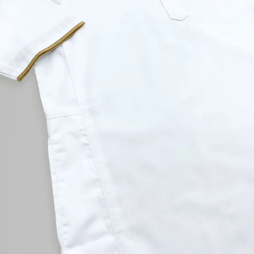 Rais Emas White - Men's Short Sleeve Jubah image 5