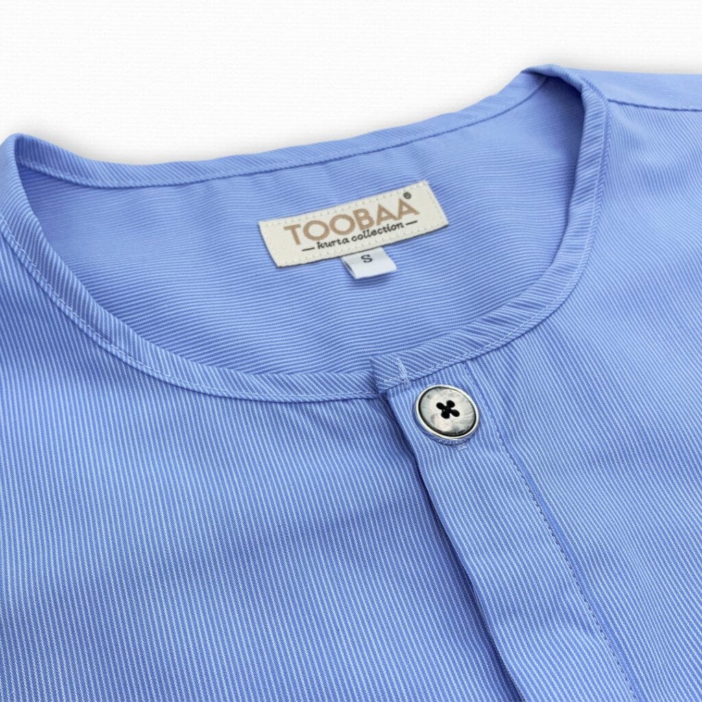 Men's Kurta A1 Dash - Ice Blue image 3