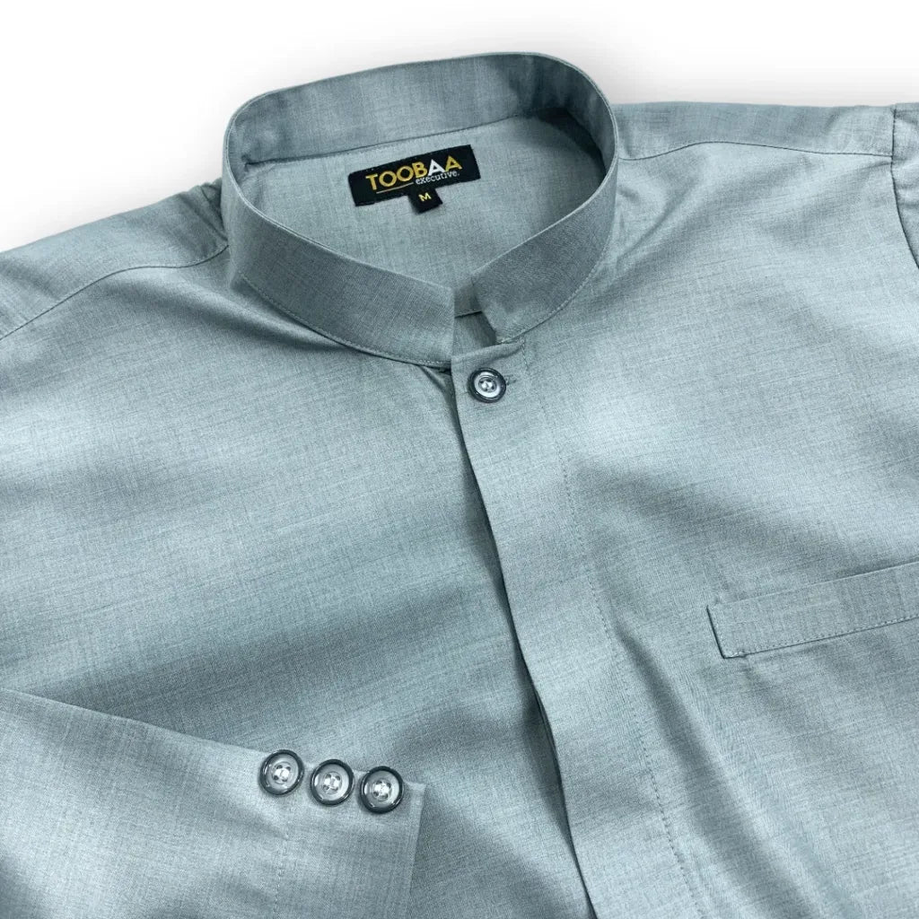 Jubah Imam - Pebble Grey image 3