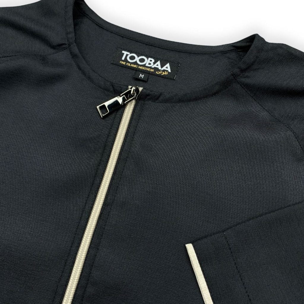 Andis Black - Short Sleeve Jubah image 4