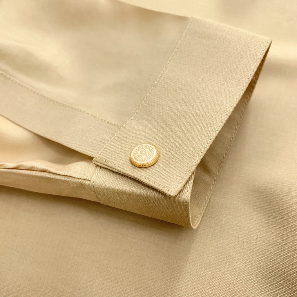 Men's Kurta Zayn - Golden Sand image 9