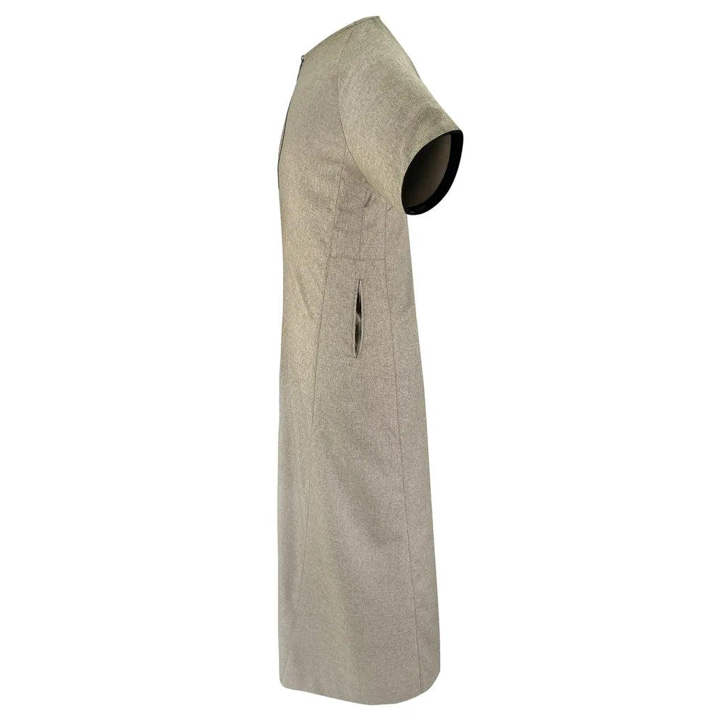 Andis Khaki - Short Sleeve Jubah image 1