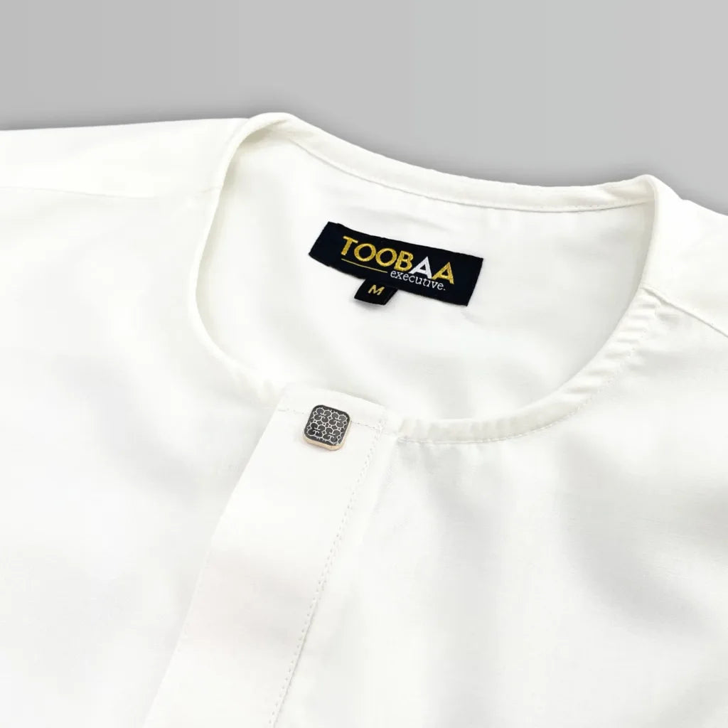 Zidan White - Premium Men's Jubah image 4