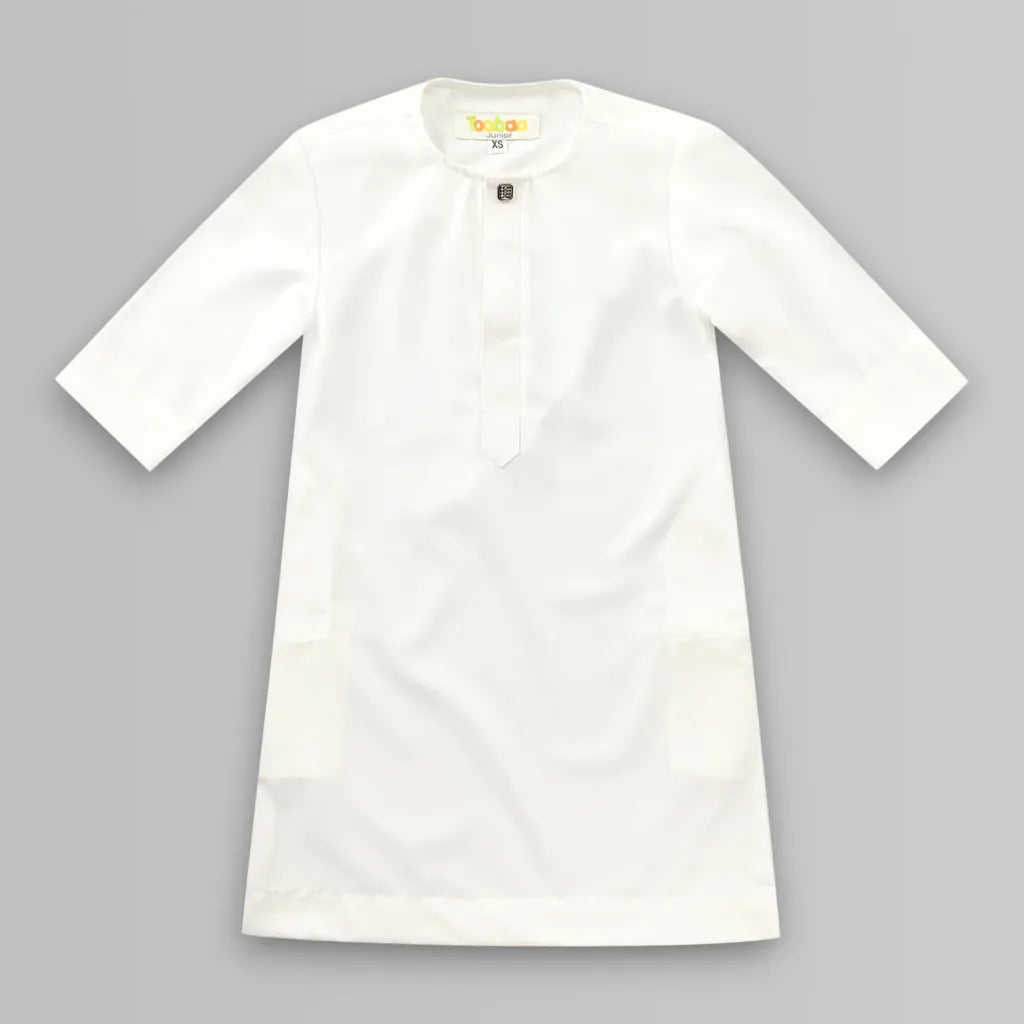 Boys Zidan White Premium Jubah image 0