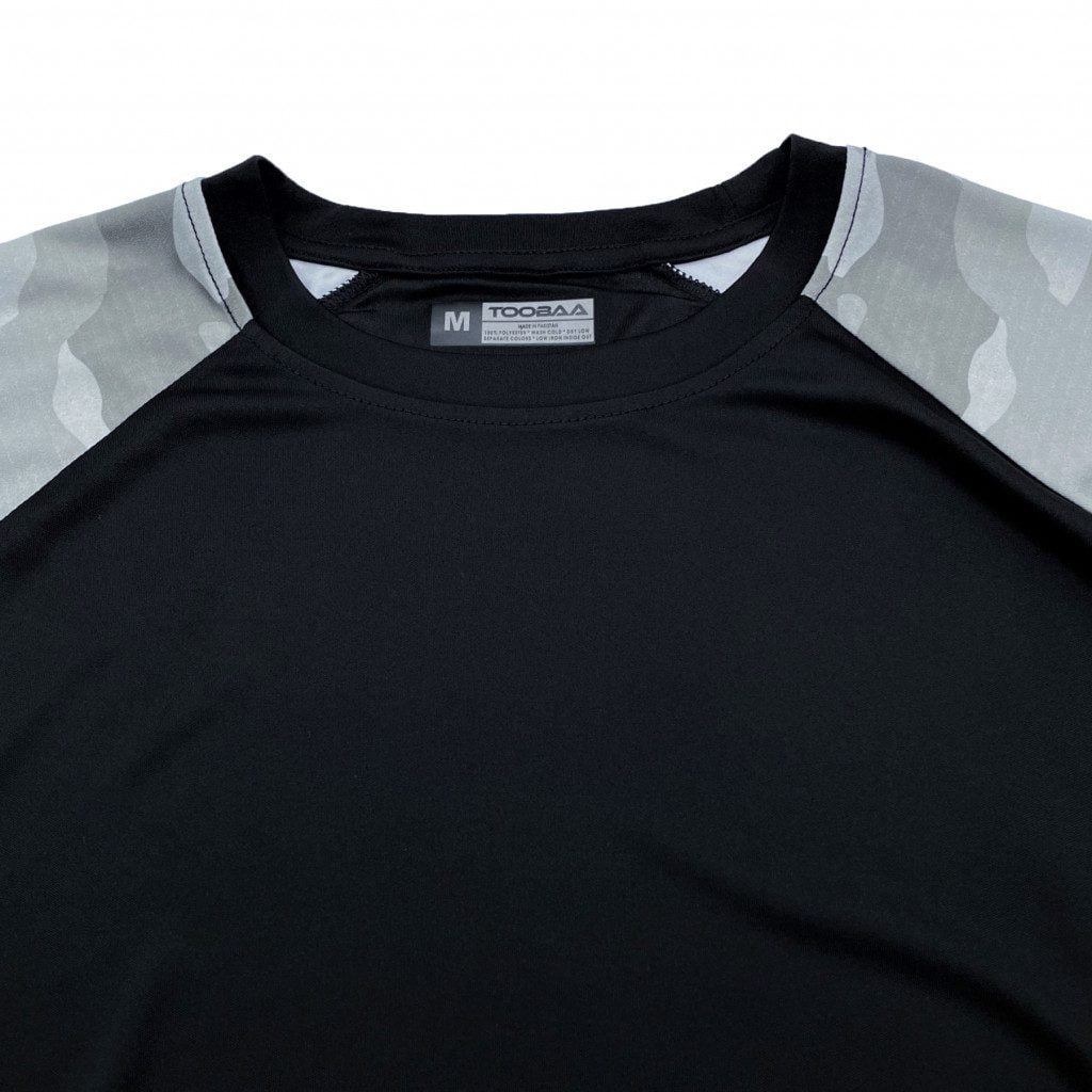 Camo Jersey - Raglan Black image 2