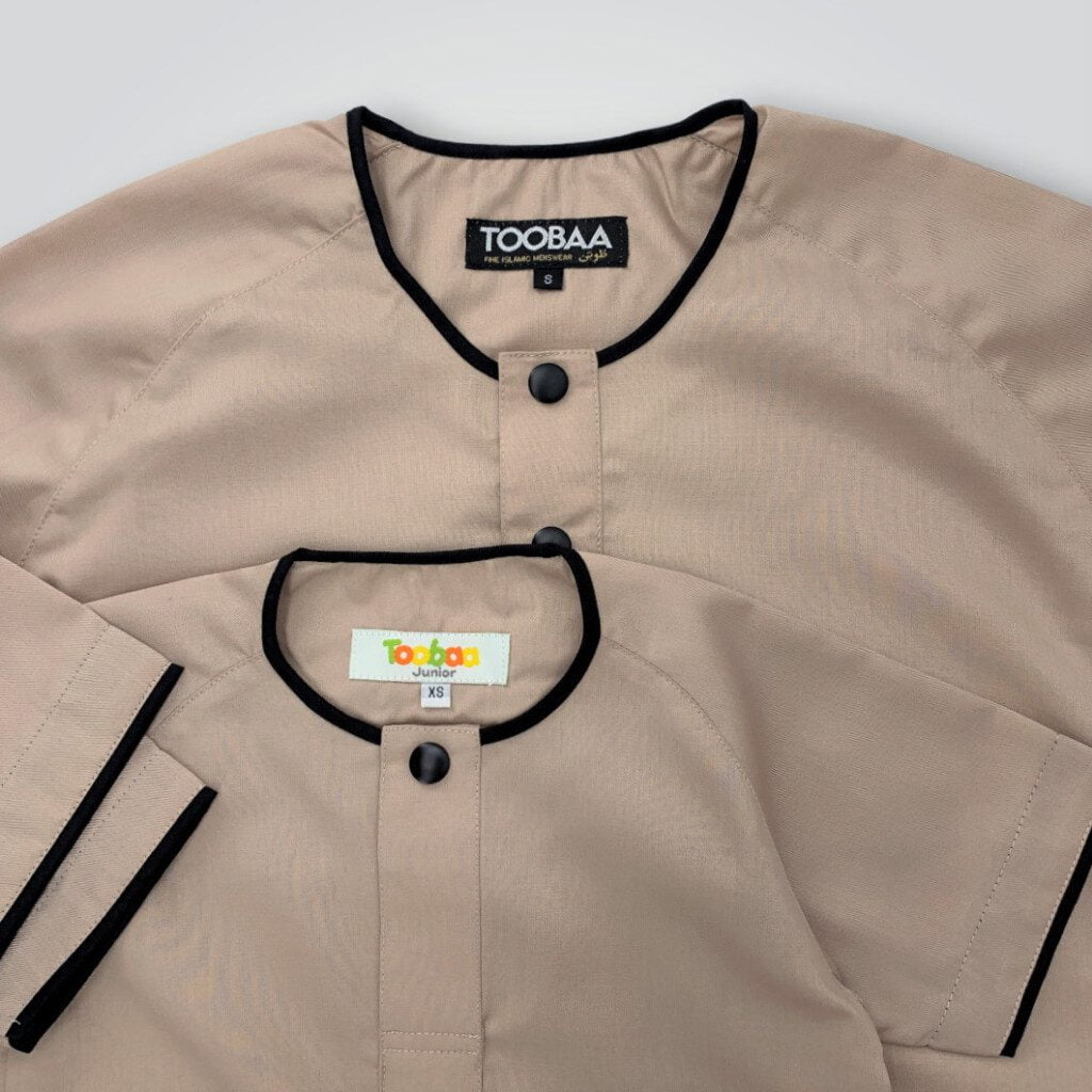 Rais Desert Sand - Men's Short Sleeve Jubah image 6