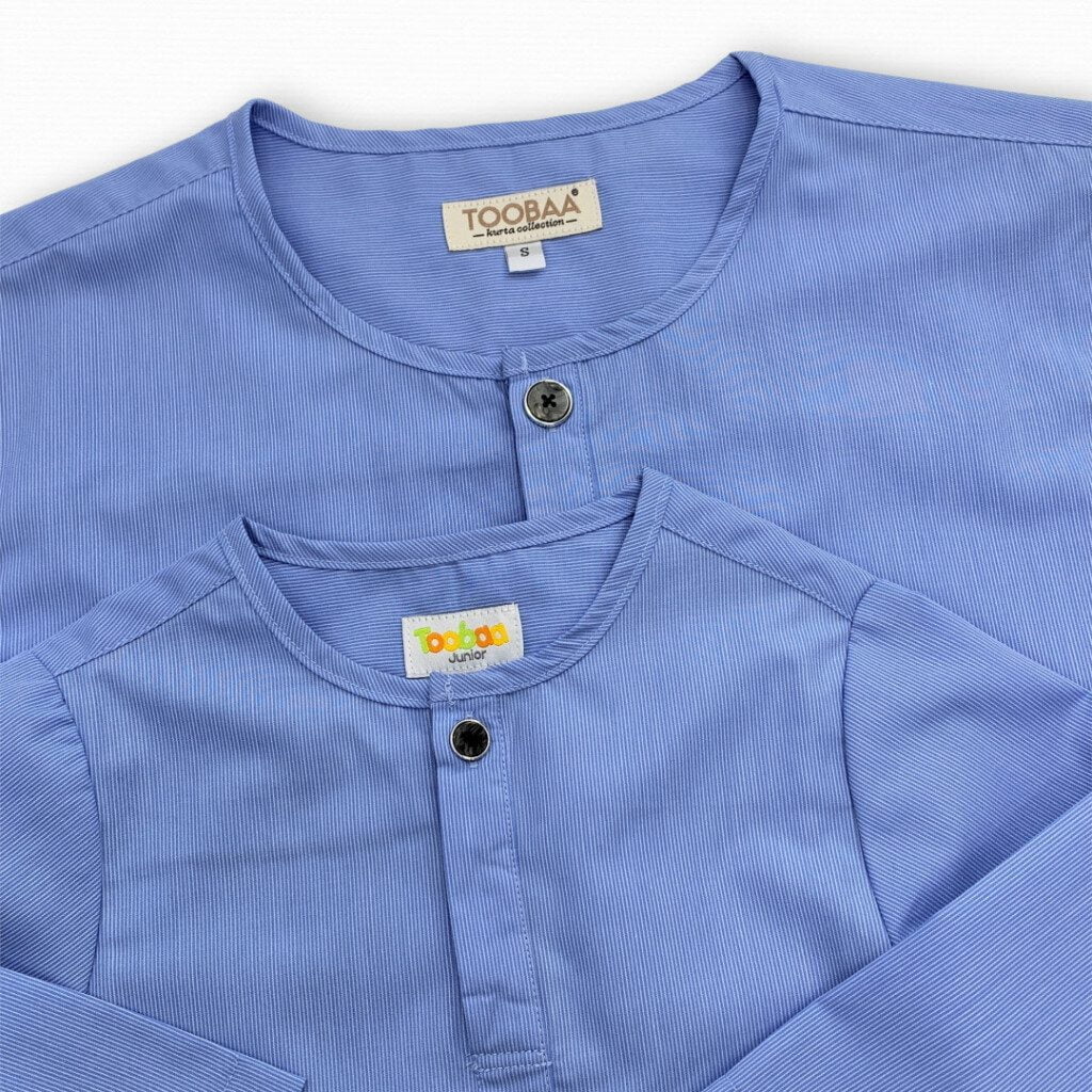 Men's Kurta A1 Dash - Ice Blue image 6