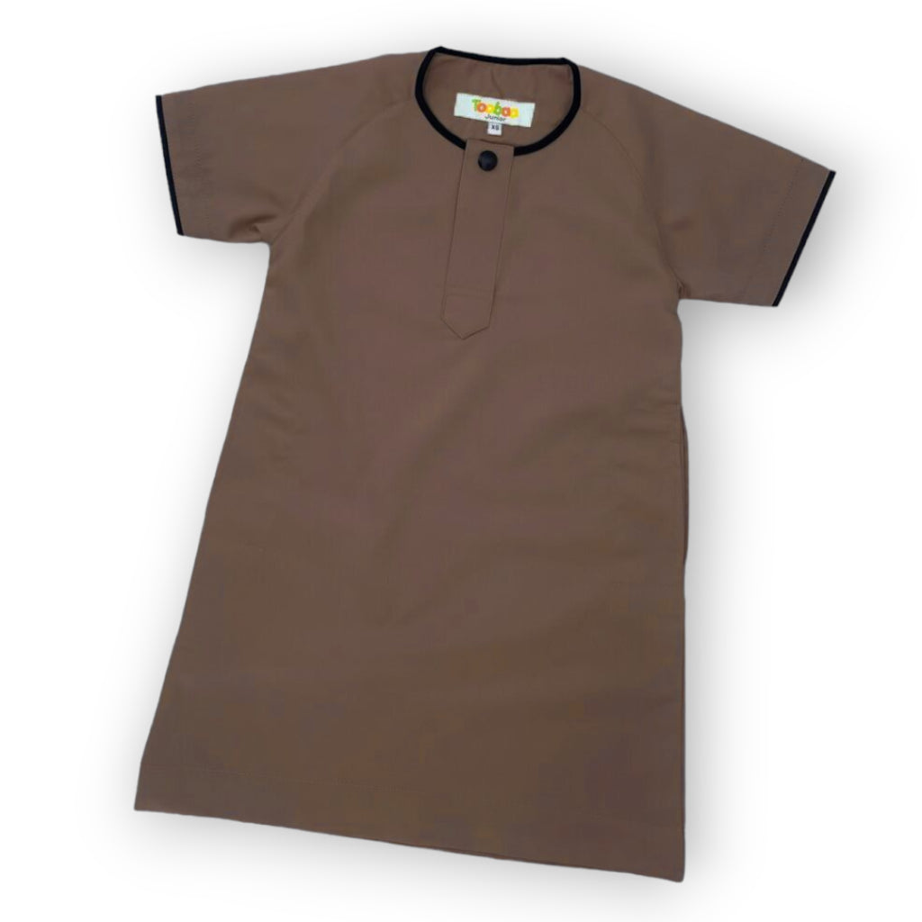 Boys Rais Macchiato - Short Sleeve Jubah image 0