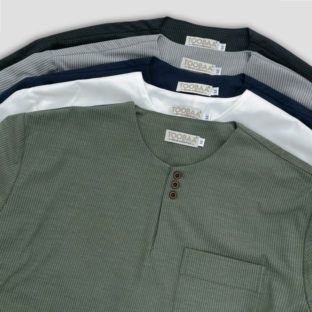 Kurta 360 - Police Blue (Designer Edition) image 8