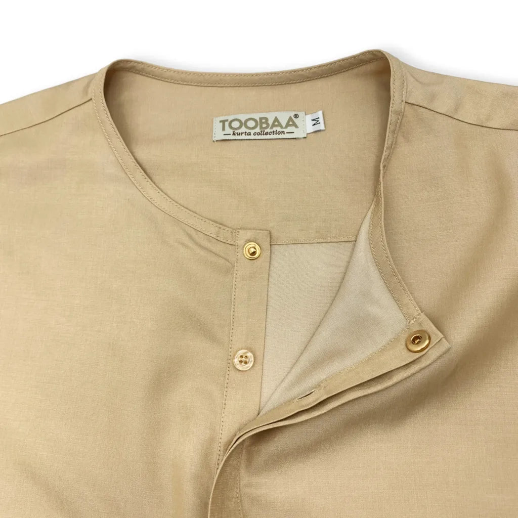 Men's Kurta Zayn - Golden Sand image 8