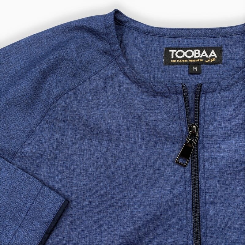 Andis Blue - Short Sleeve Jubah image 4