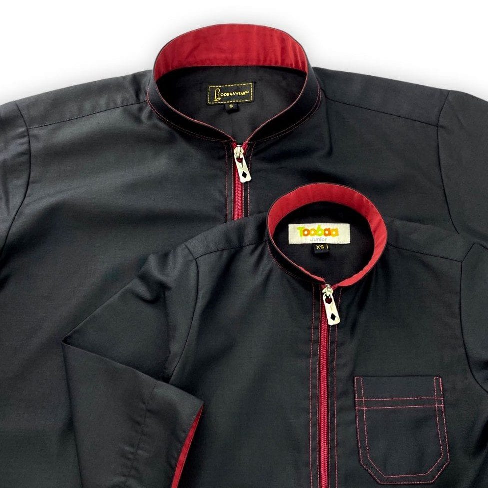 Pro-Linear Black - Men's Premium Jubah (Thobe) image 8