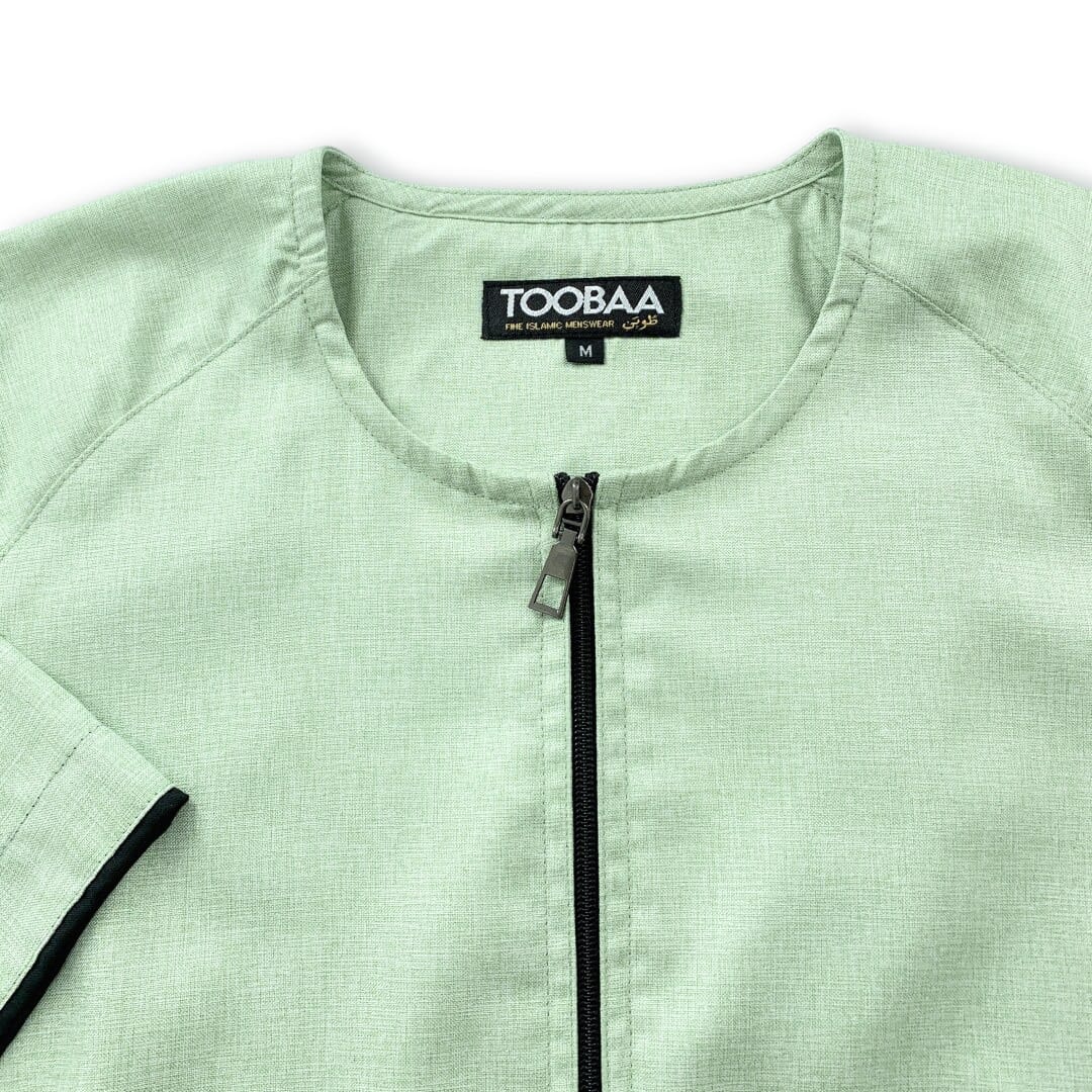 Andis Soft Green - Short Sleeve Jubah image 2