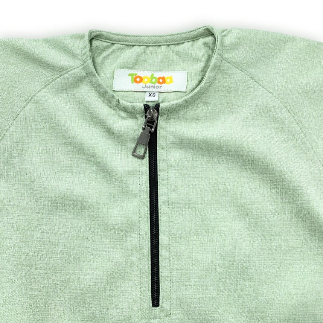Boys Andis Soft Green - Short Sleeve Jubah image 1