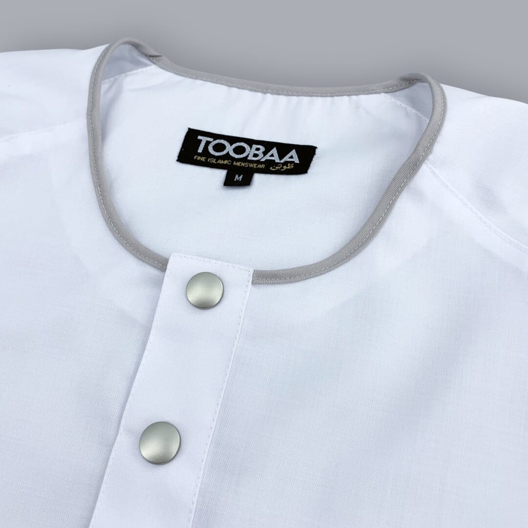 Rais Platinum - Men's Short Sleeve Jubah image 2