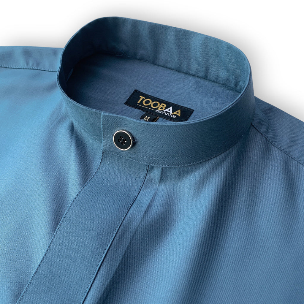 Madinah Blue - Premium Men's Jubah image 2