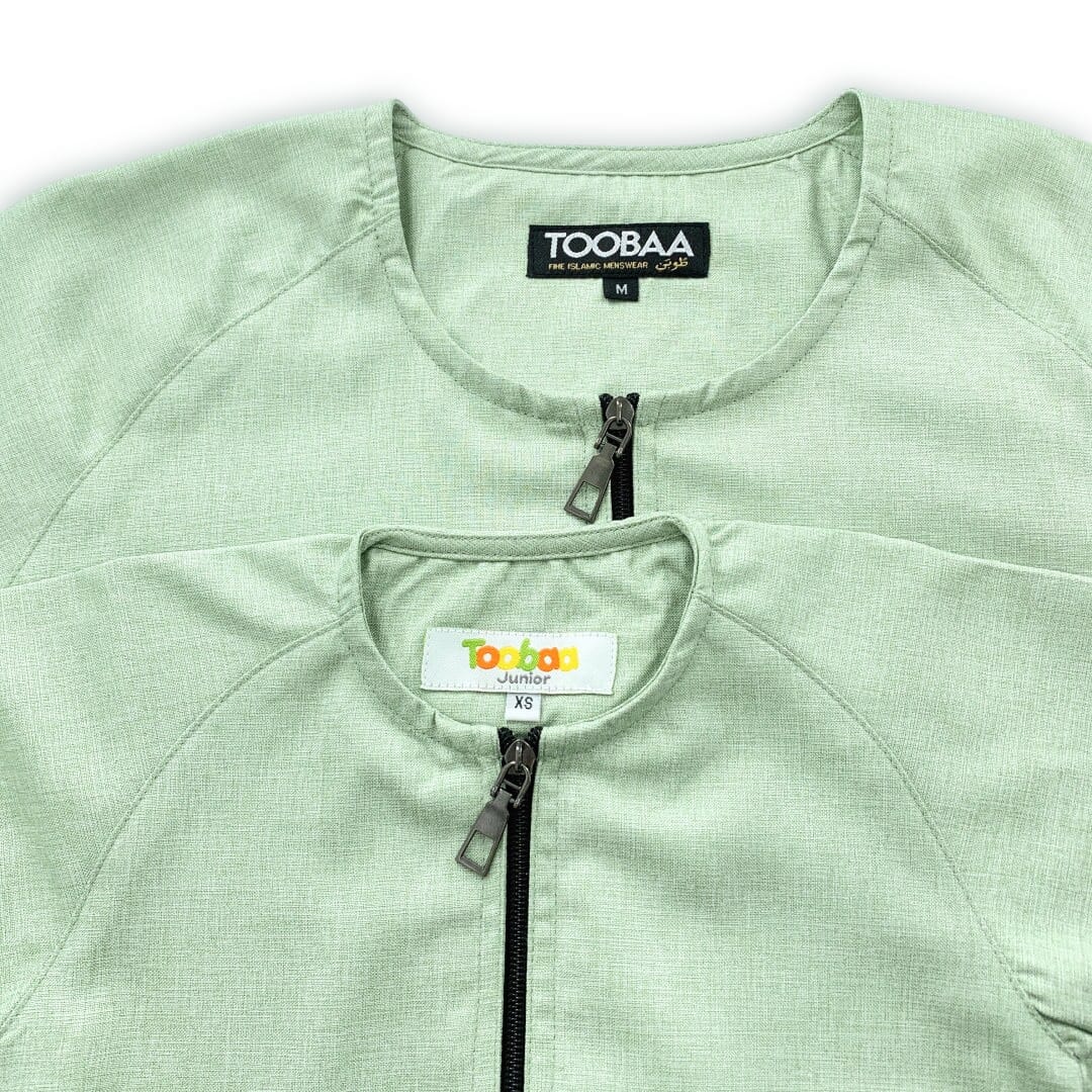 Andis Soft Green - Short Sleeve Jubah image 9