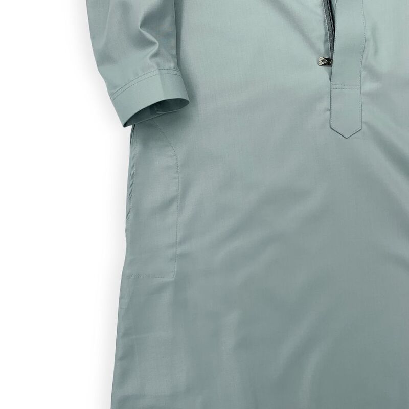Men's Jubah Duha – Ice Grey image 7