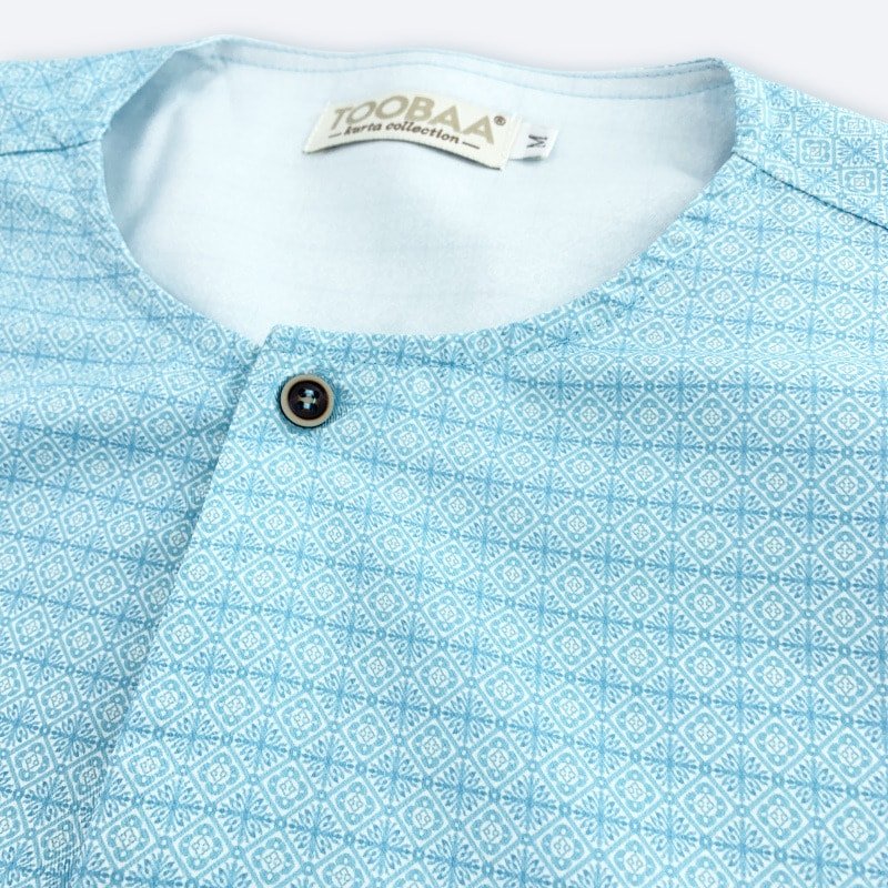 Men's Kurta Inara - Blue Ice image 2