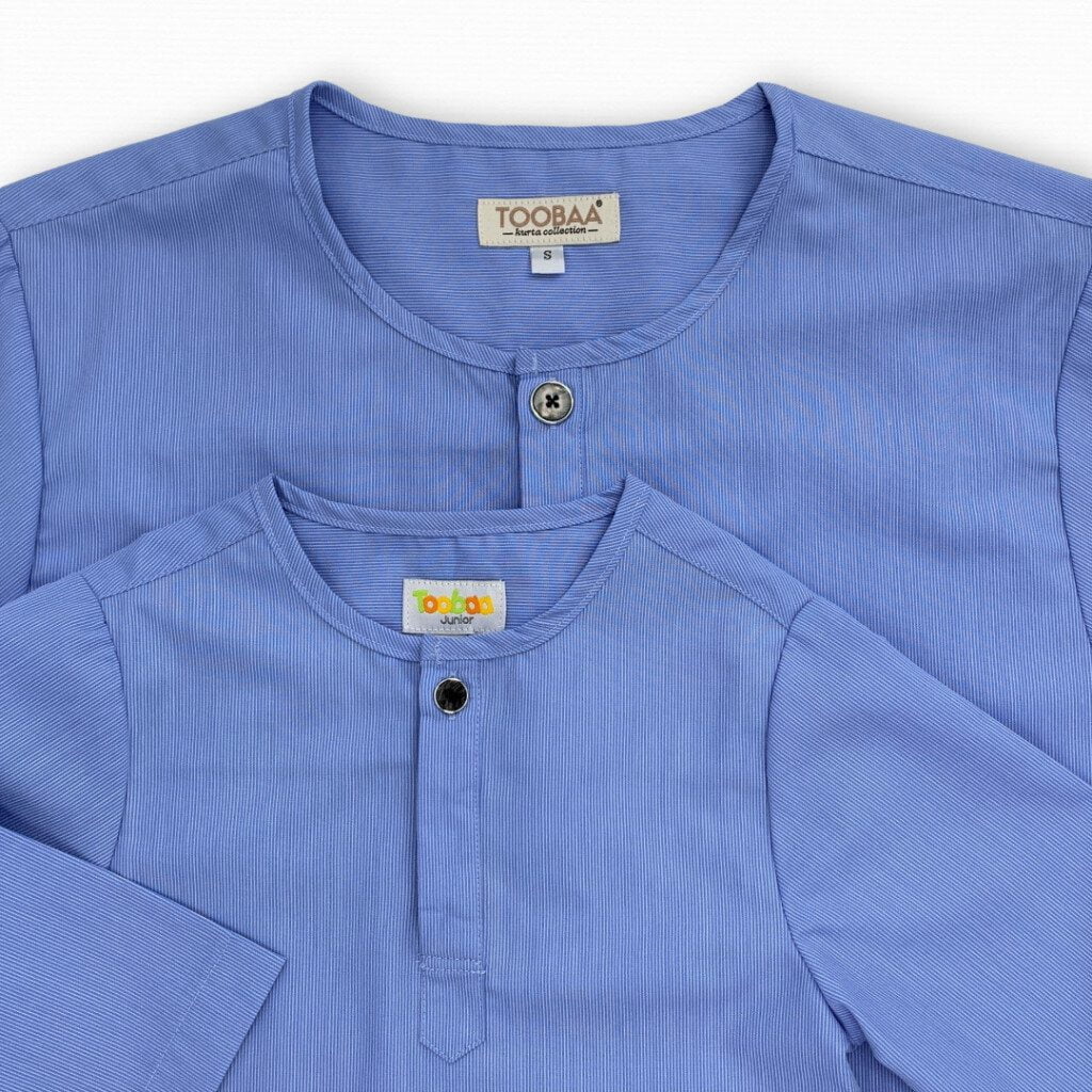 Men's Kurta A1 Dash - Ice Blue image 5