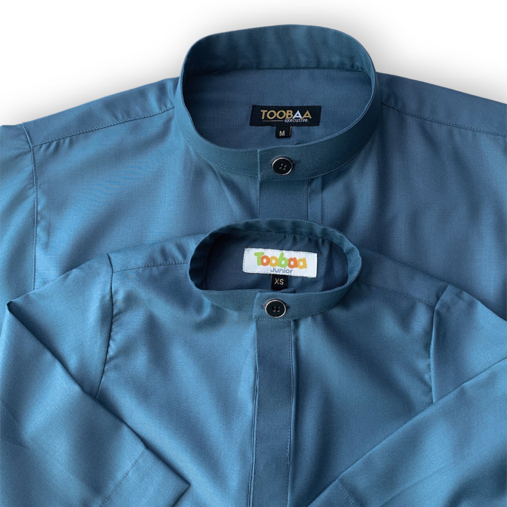 Madinah Blue - Premium Men's Jubah image 6