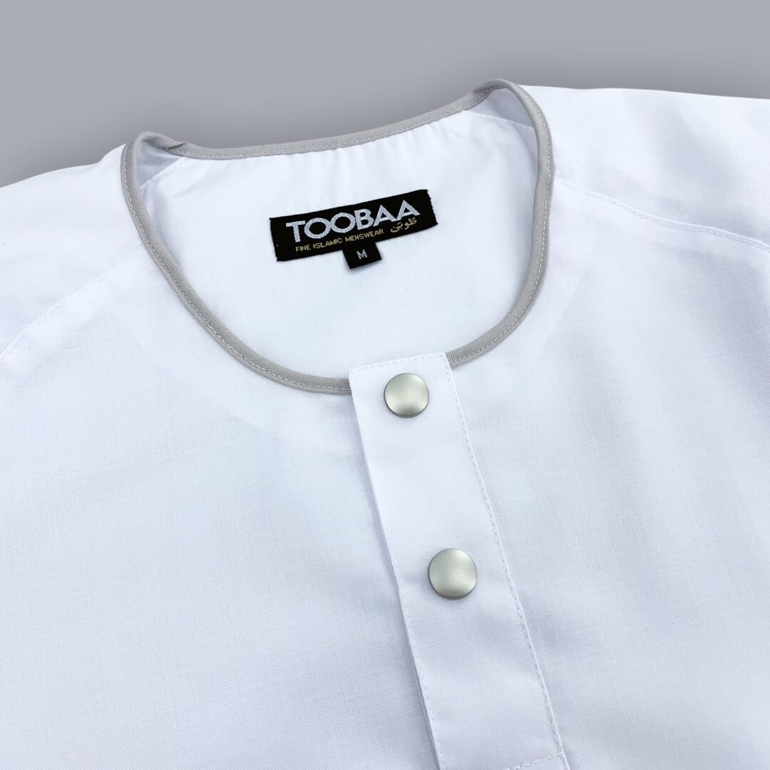 Rais Platinum - Men's Short Sleeve Jubah image 4