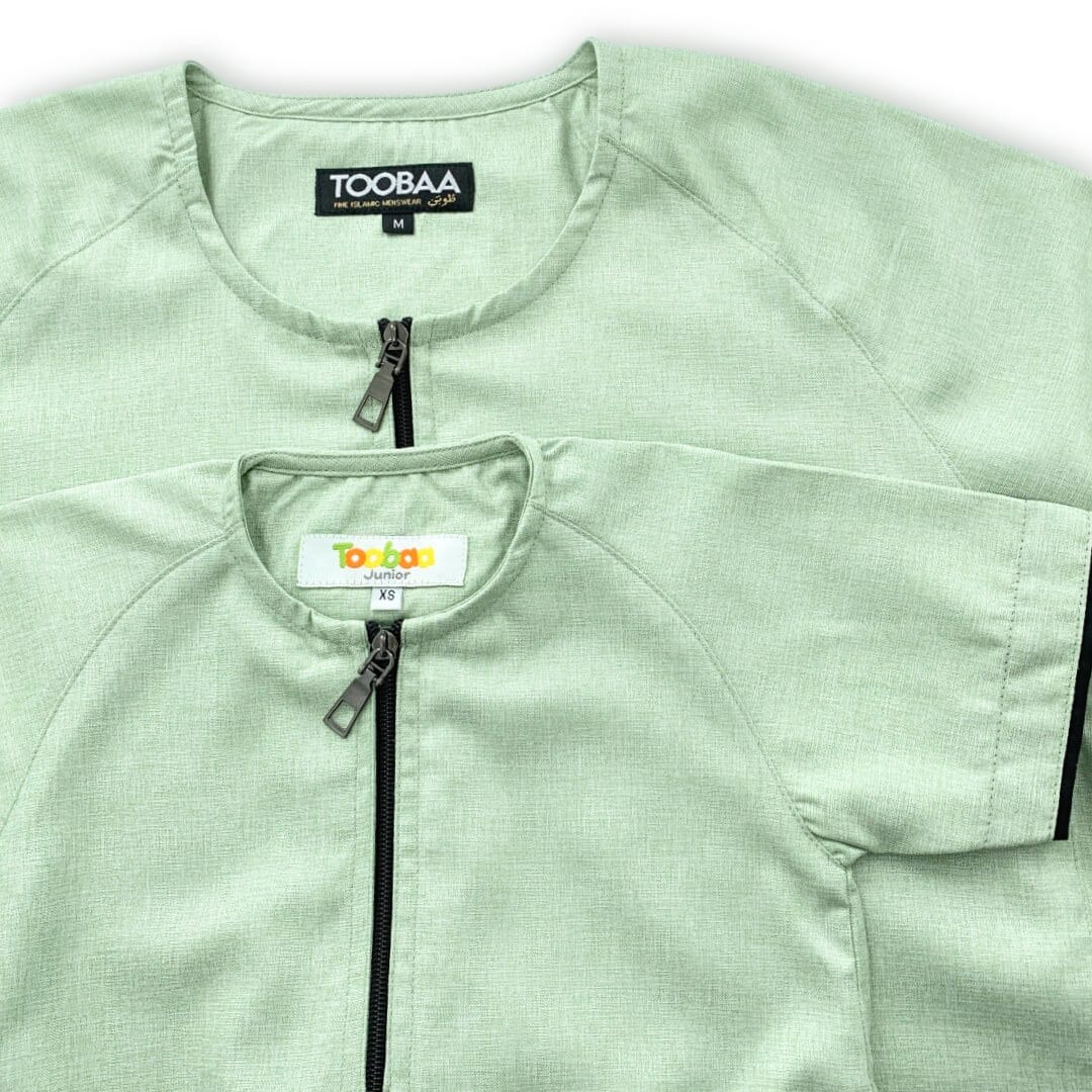 Andis Soft Green - Short Sleeve Jubah image 8